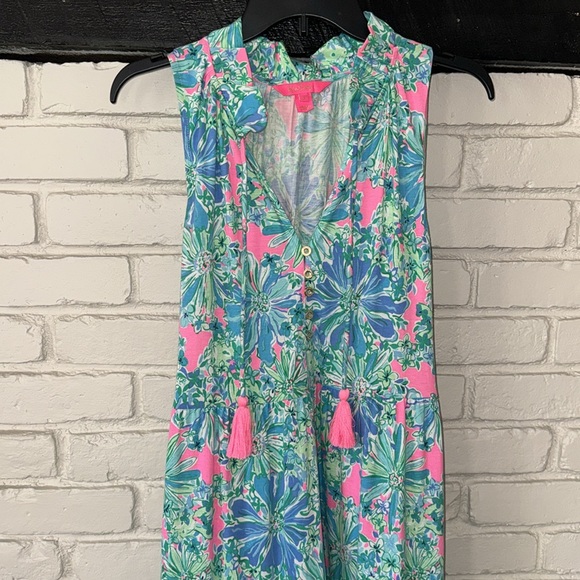 Lilly Pulitzer women’s Malone Maxi dress size S excellent used condition - Picture 3 of 5